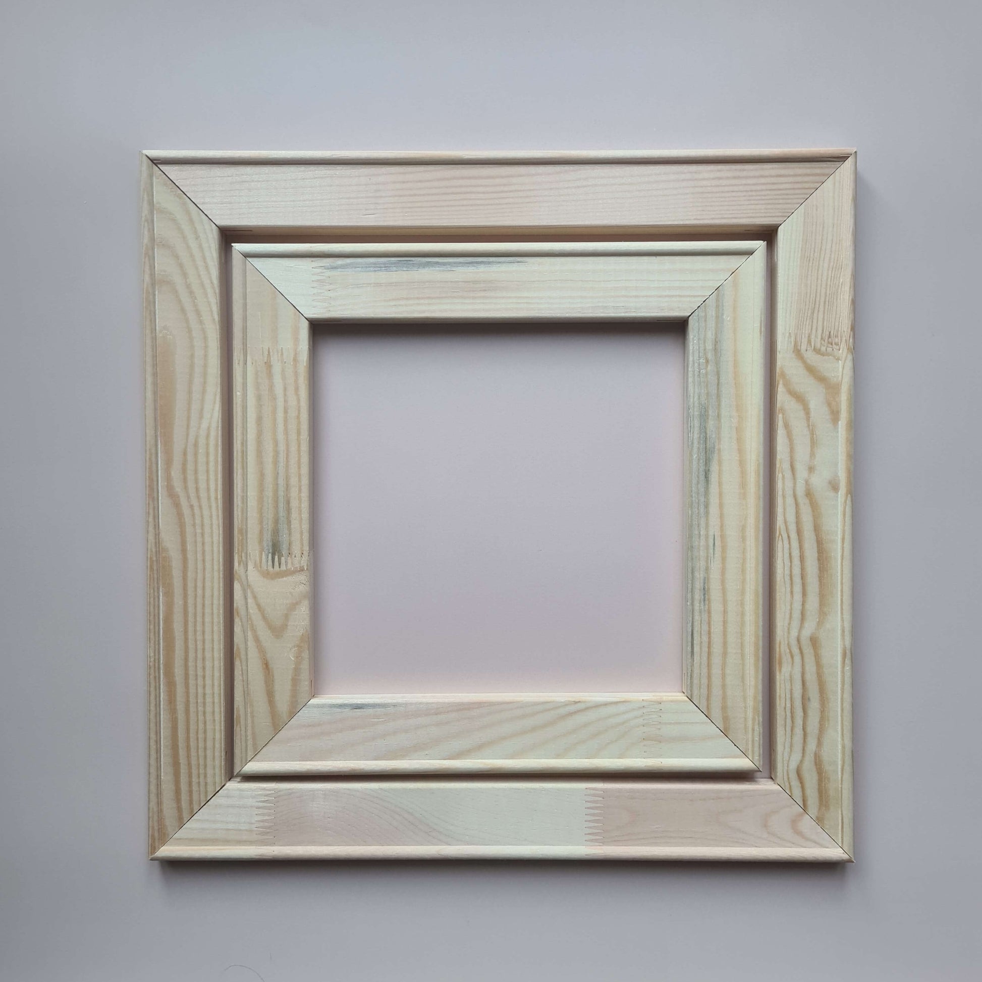 Wooden frame for punch needle