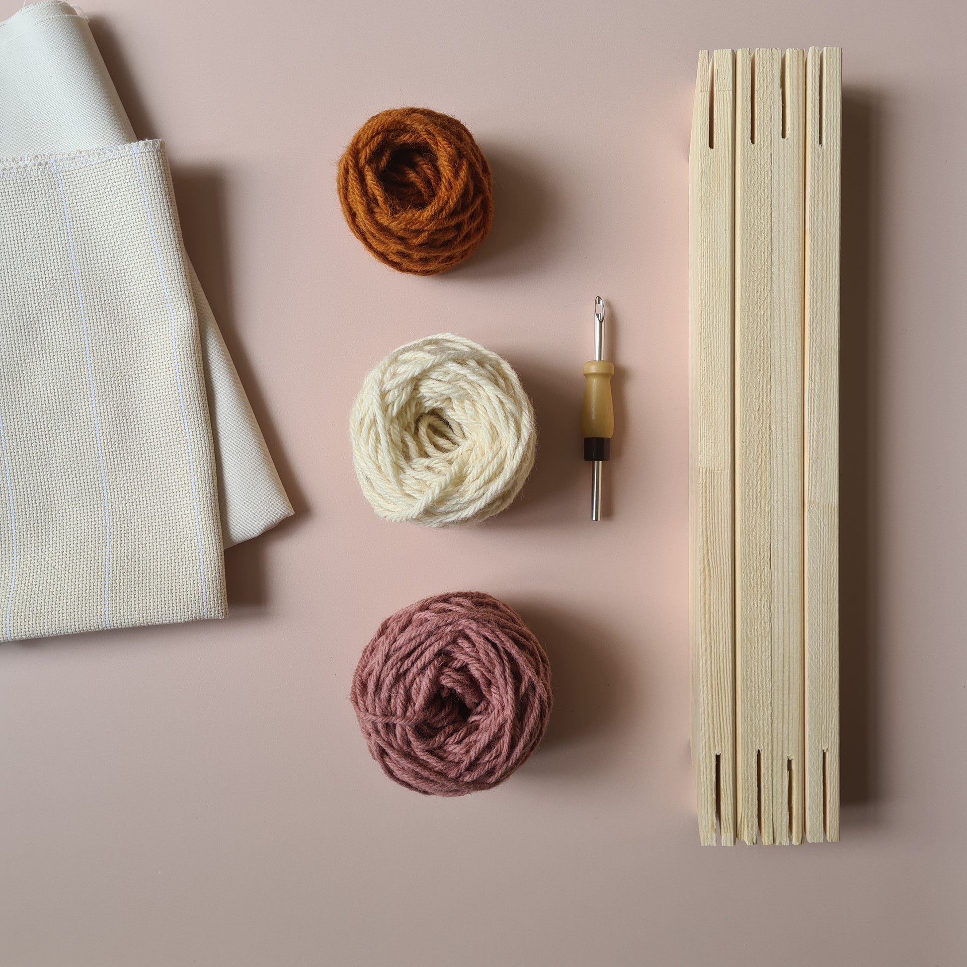 Abstract Punch Needle Cushion Kit