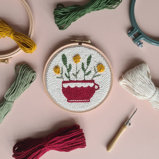 beginner punch needle kit