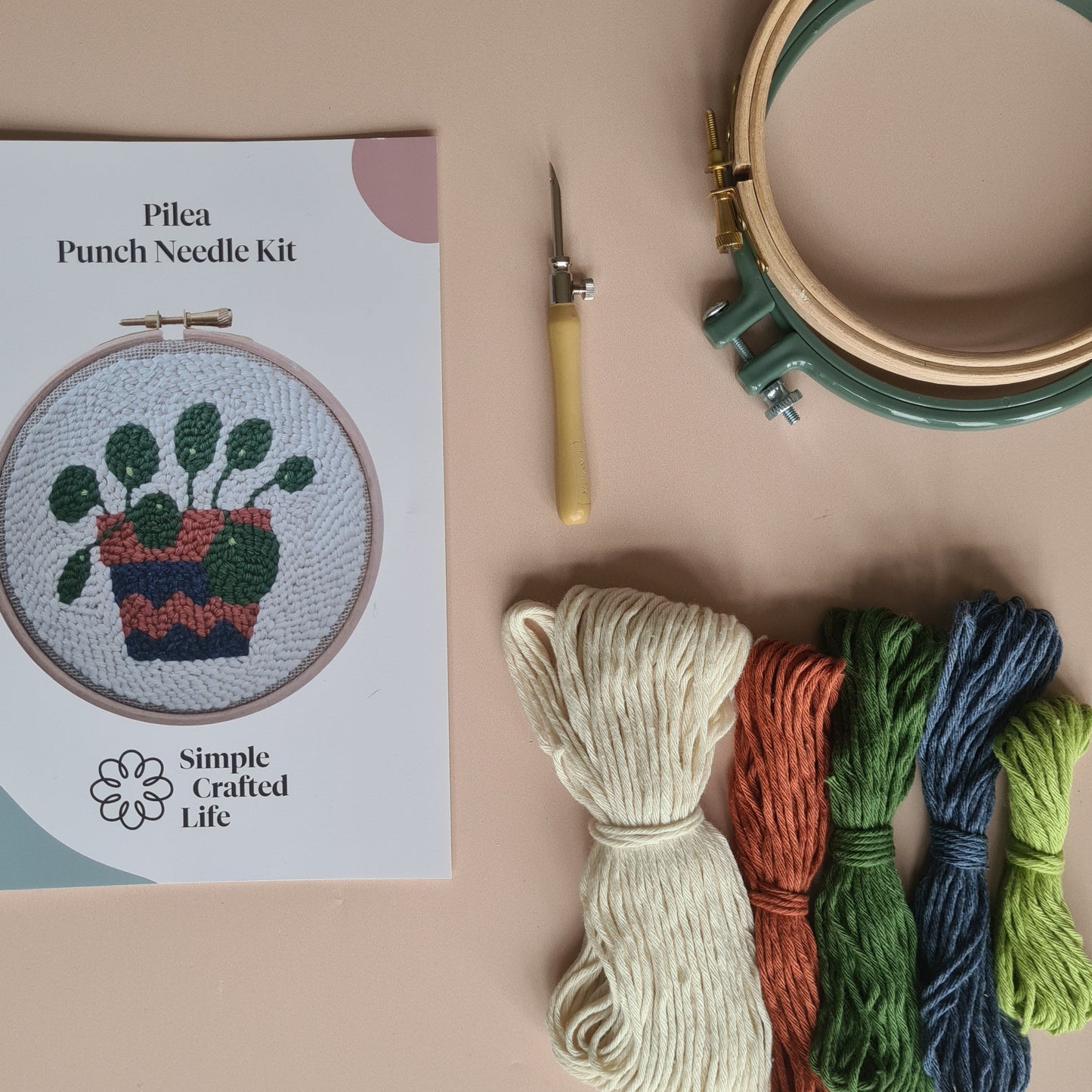 beginner punch needle kit