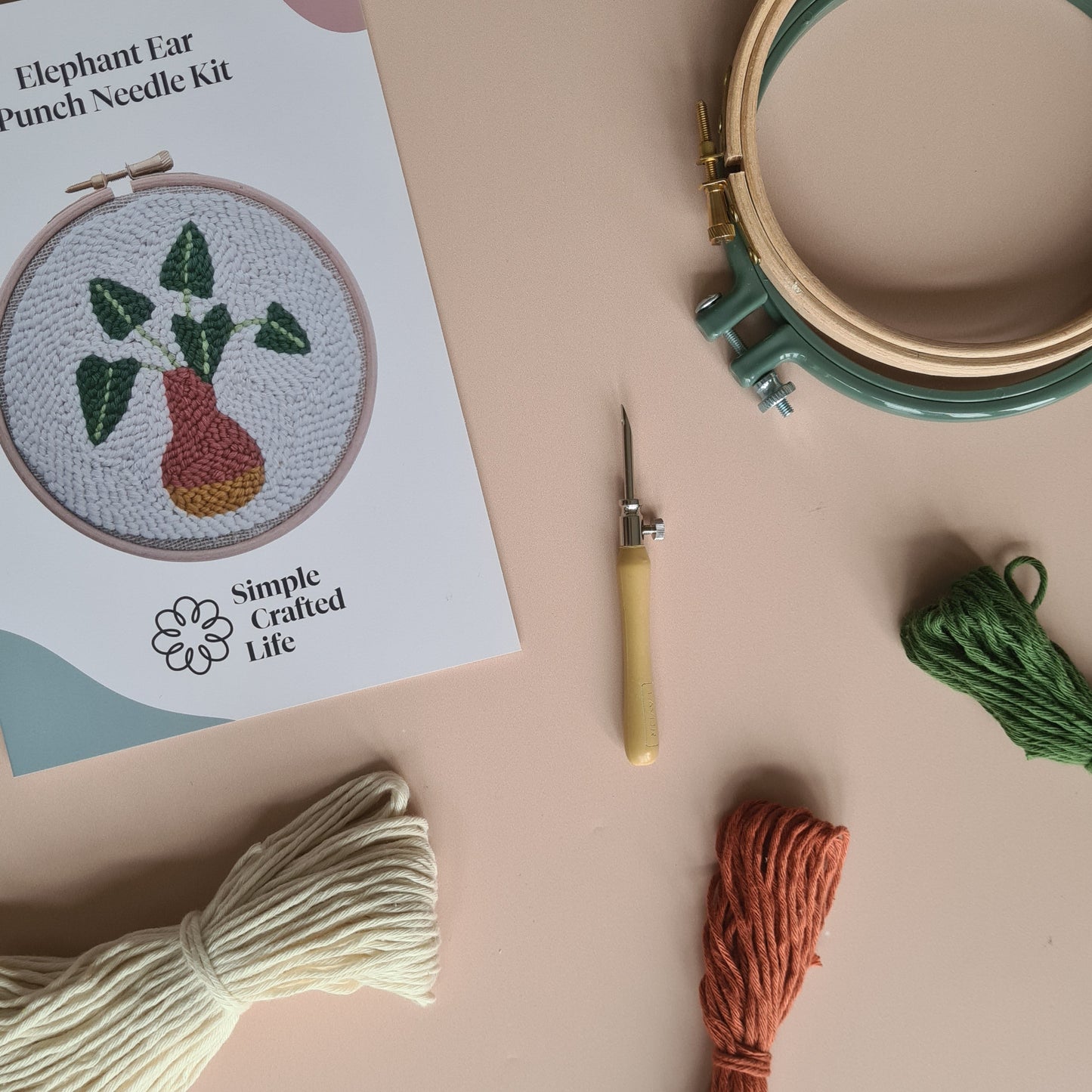 beginner punch needle kit