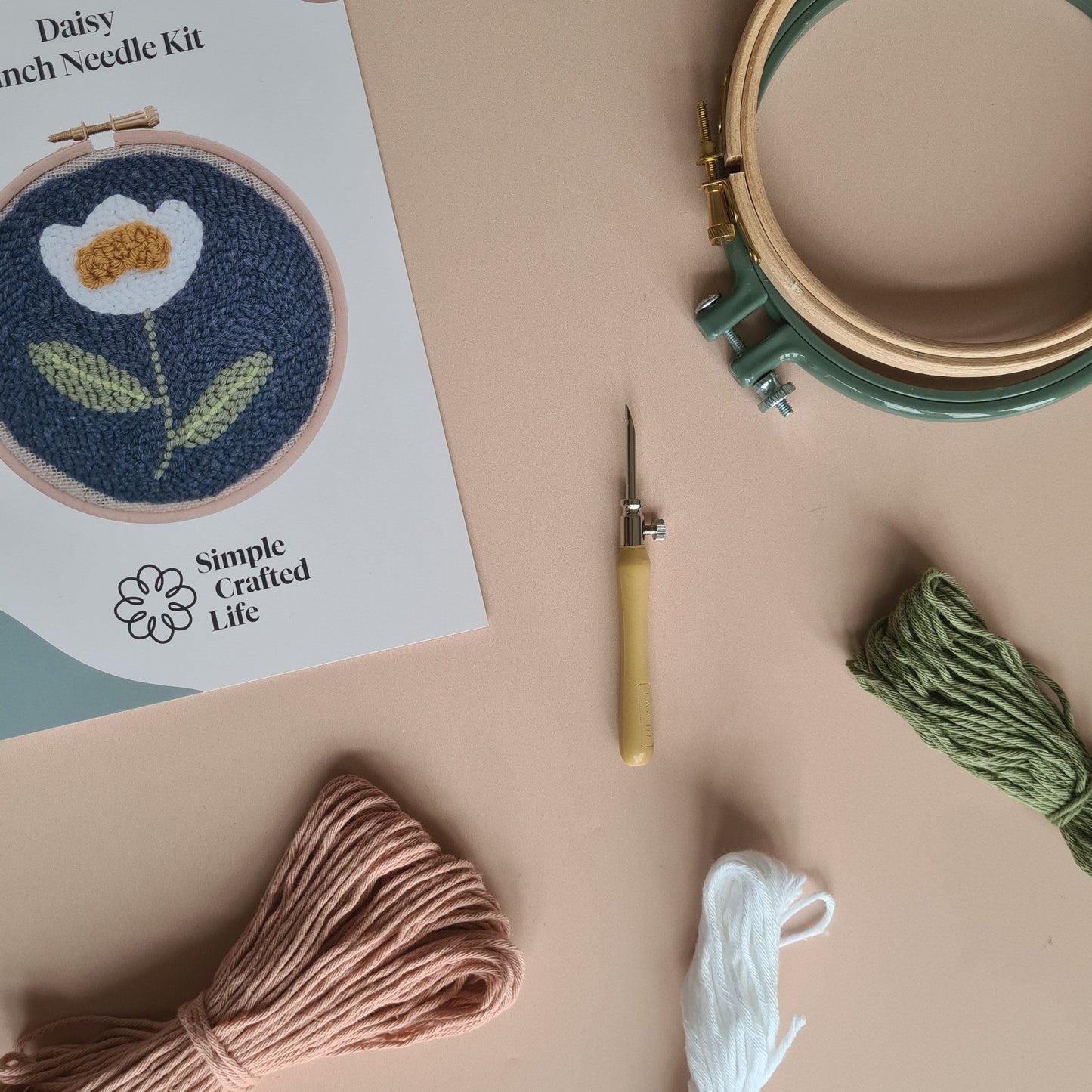 beginner punch needle kit