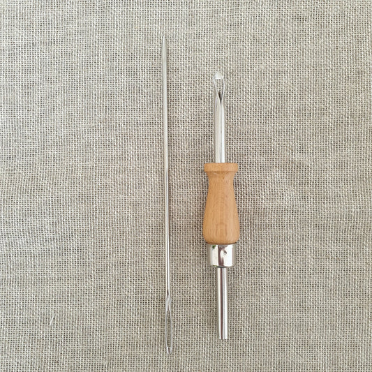 Threading The Adjustable Punch Needle | Simple Crafted Life