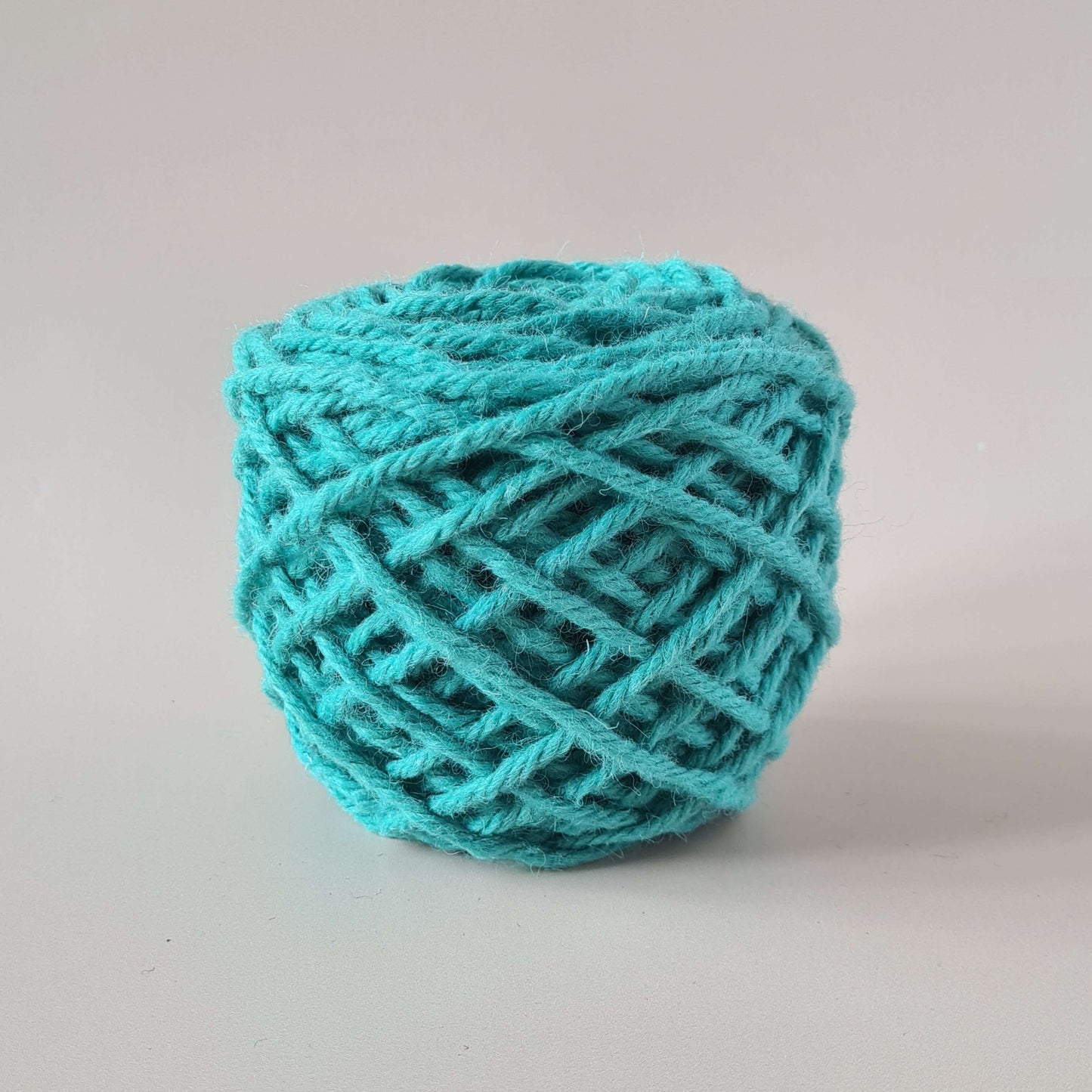 Chunky rug yarn for punch needle