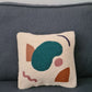 Abstract Punch Needle Cushion