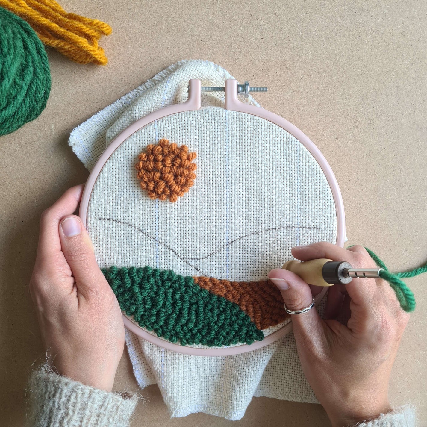 Beginner Friendly Punch Needle Simple Crafted Life