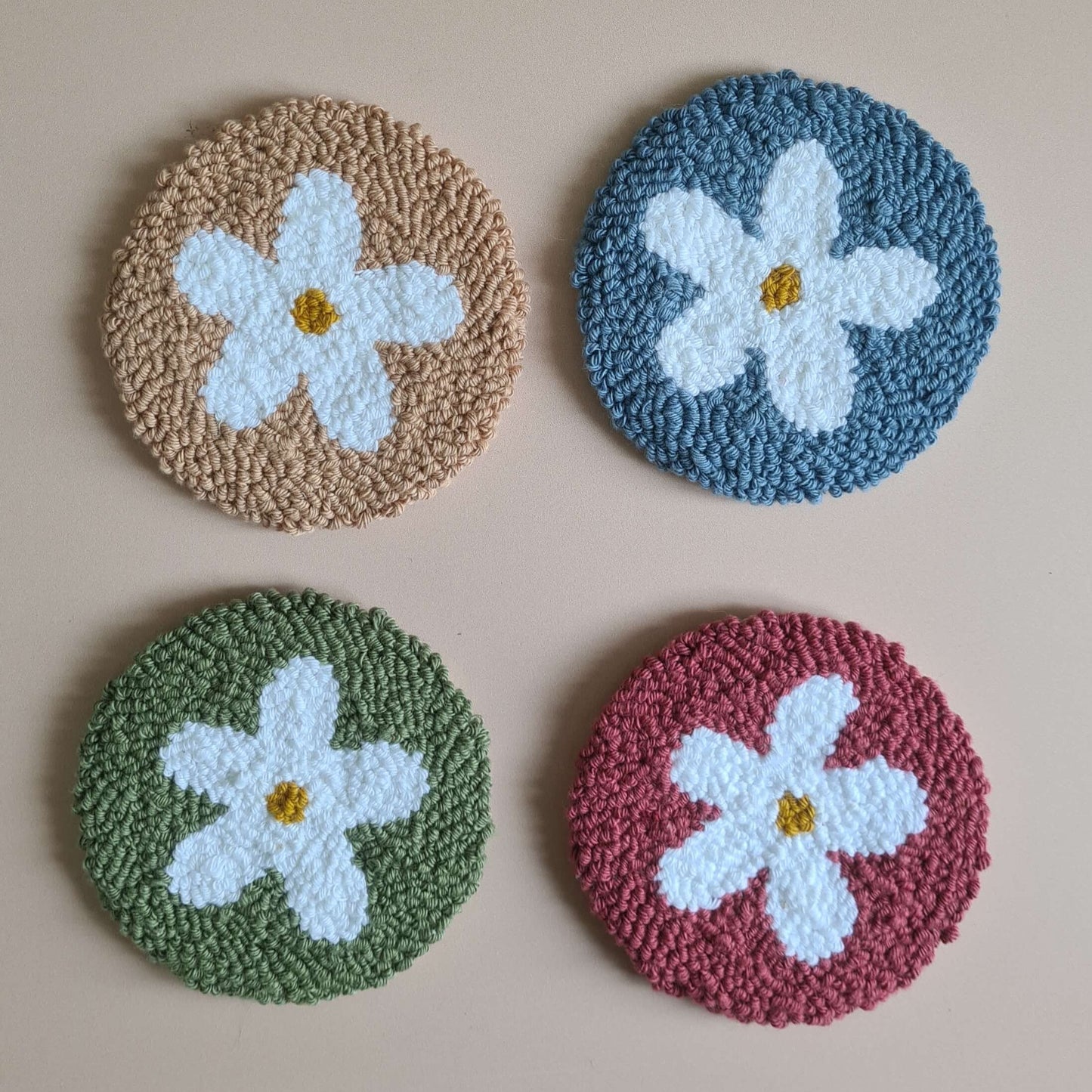 punch needle coaster kit