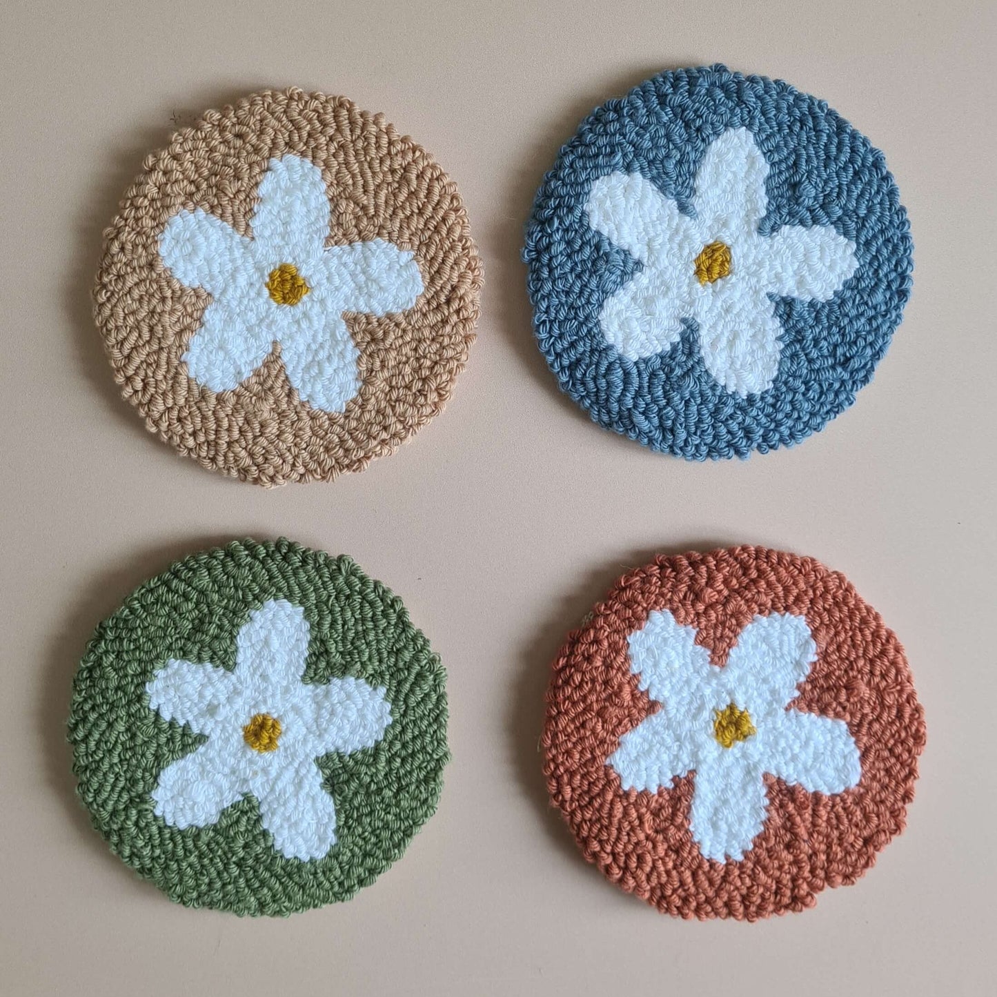 punch needle coaster kit