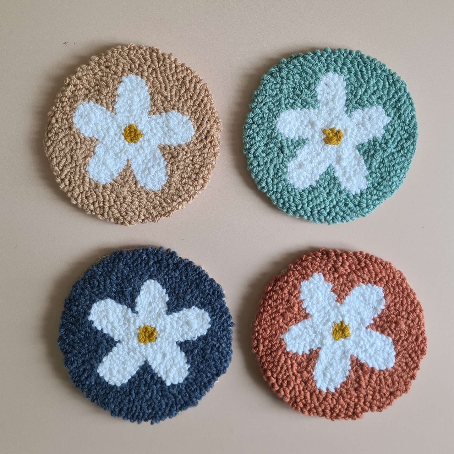 punch needle coaster kit