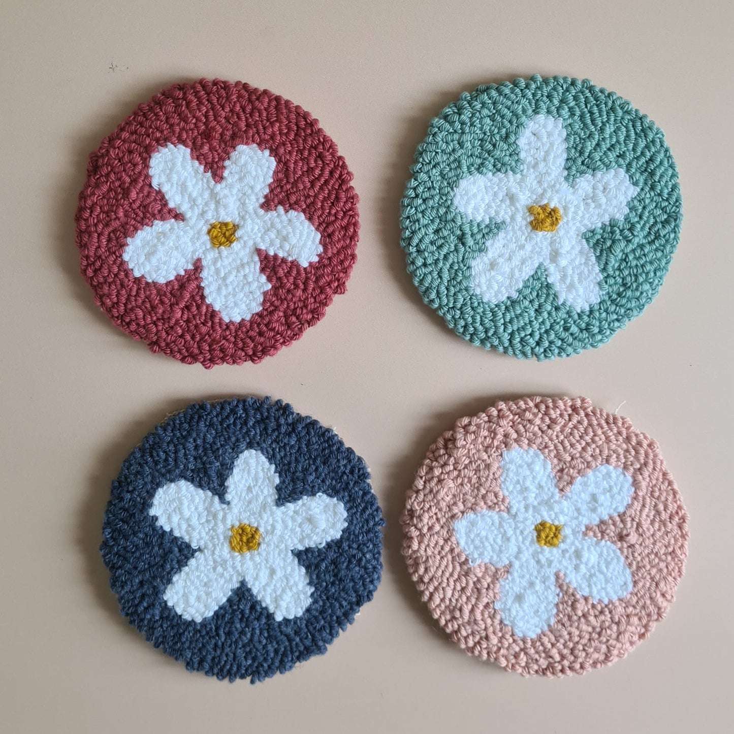 punch needle coaster kit